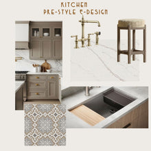 Load image into Gallery viewer, Design Your Dream Kitchen: Kitchen Pre-Style  E-Design Moodboard and Shopping List
