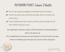 Load image into Gallery viewer, Whole House Interior Paint Palette Consultancy
