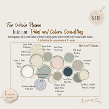 Load image into Gallery viewer, Whole House Interior Paint Palette Consultancy

