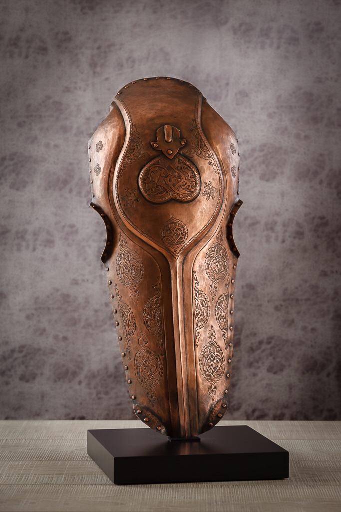 Copper Home Accessory,Aged Copper Ottoman Horse Headpiece